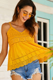 Scalloped Hem V-Neck Cami- ONLINE ONLY 2-10 DAY SHIPPING