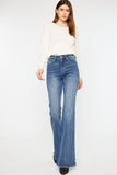 Kancan Cat's Whiskers High Waist Flare Jeans - ONLINE ONLY