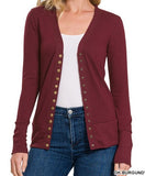 Assorted Snap Front Cardigan