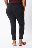 KanCan PLUS HIGH RISE ELASTIC WB DOT ANKLE SKINNY - In Store