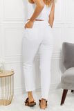 Kancan Full Size Juniper High Rise Slim Straight Distressed Jeans - ONLINE ONLY 2-10 DAY SHIPPING