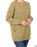 Long Sleeve Crewneck Sweatshirt - In Store