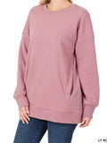 Long Sleeve Crewneck Sweatshirt - In Store