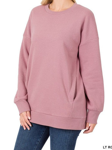 Long Sleeve Crewneck Sweatshirt - In Store