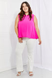 Jodifl Sweet Rays Full Size Flared Tank- ONLINE ONLY 2-10 DAY SHIPPING