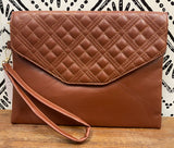 Quilted Foldover Clutch - In Store