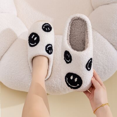 Melody Smiley Face Slippers - ONLINE ONLY