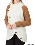 Asymmetrical Wrap Sweater