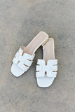 Weeboo Walk It Out Slide Sandals in Icy White- ONLINE ONLY 2-10 DAY SHIPPING