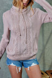 Knit Sweater With Front Pocket - In Store