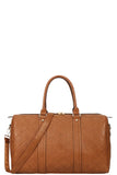 SMOOTH QUILTED TRAVEL SIZED DUFFEL BAG - In Store