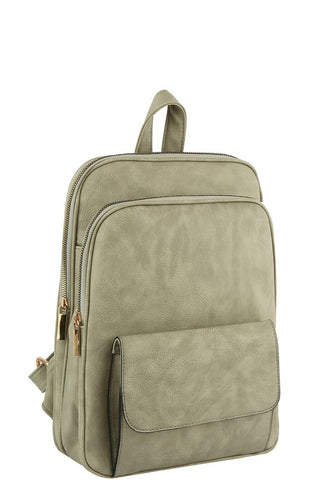 PLAIN CONVERTIBLE BACKPACK - In Store