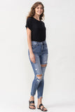 Lovervet Juliana Full Size High Rise Distressed Skinny Jeans- ONLINE ONLY 2-10 DAY SHIPPING