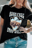 ROAM FREE STAY WILD Graphic Tee- ONLINE ONLY 2-10 DAY SHIPPING