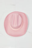Fame Western Cutie Cowboy Hat in Pink- ONLINE ONLY 2-10 DAY SHIPPING