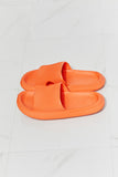 MMShoes Arms Around Me Open Toe Slide in Orange- ONLINE ONLY 2-10 DAY SHIPPING
