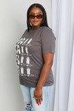 mineB Full Size Y'ALL Cowboy Boots Graphic Tee- ONLINE ONLY 2-10 DAY SHIPPING