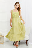 HEYSON Summer Dream Crochet Midi Dress in Lime- ONLINE ONLY- 2-7 DAY SHIPPING