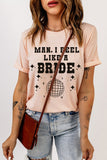 Graphic Cuffed Sleeve Round Neck T-Shirt- ONLINE ONLY 2-10 DAY SHIPPING