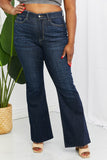 Judy Blue Tiffany Full Size Mid Rise Flare Jeans- ONLINE ONLY- 2-7 DAY SHIPPING