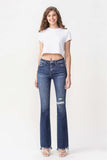 Vervet by Flying Monkey Luna Full Size High Rise Flare Jeans- ONLINE ONLY 2-10 DAY SHIPPING
