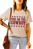 DIBS ON THE COWBOY Round Neck Tee Shirt- ONLINE ONLY 2-10 DAY SHIPPING