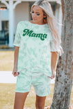 Women Printed Letter Graphic Lounge Set- ONLINE ONLY 2-10 DAY SHIPPING