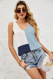 Color Block Knit Tank- ONLINE ONLY 2-10 DAY SHIPPING