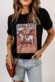 LONG LIVE COWGIRLS Graphic Tee- ONLINE ONLY 2-10 DAY SHIPPING