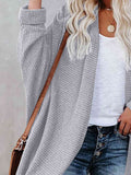 Open Front Long Sleeve Cardigan - ONLINE ONLY
