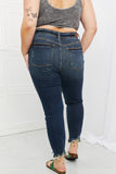 Judy Blue Melaney Full Size Mid Rise Distressed Relaxed Fit Jeans - ONLINE ONLY 2-7 DAY SHIP