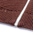 Zip-Up Raglan Sleeve Openwork Hooded Cardigan- ONLINE ONLY 2-10 DAY SHIPPING