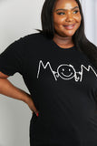 mineB Full Size Smiley Face Graphic Tee- ONLINE ONLY 2-10 DAY SHIPPING