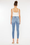 Kancan High Waist Cat's Whiskers Skinny Jeans - ONLINE ONLY