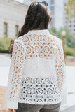 Button-Up Lace Collared Shirt- ONLINE ONLY 2-10 DAY SHIPPING