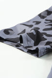 Leopard V-Neck Tee Shirt- ONLINE ONLY 2-10 DAY SHIPPING