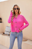 Raglan Sleeve Button Front Cardigan- ONLINE ONLY 2-10 DAY SHIPPING