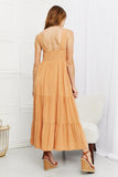 HEYSON Summer Dream Crochet Midi Dress in Sherbet- ONLINE ONLY- 2-7 DAY SHIPPING