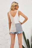 Color Block Knit Tank- ONLINE ONLY 2-10 DAY SHIPPING
