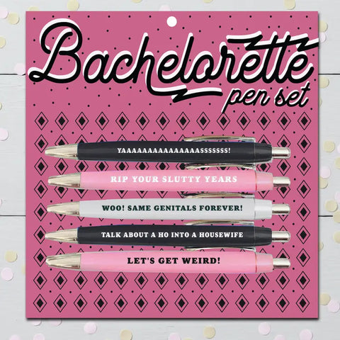 Bachelorette Pen Set - In Store