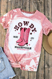 Cowboy Boots Graphic Short Sleeve Tee- ONLINE ONLY- 2-7 DAY SHIPPING