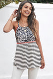 Mixed Print Color Block Cami Top- ONLINE ONLY 2-10 DAY SHIPPING