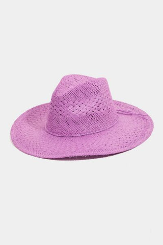 Fame Straw Braided Sun Hat - ONLINE ONLY