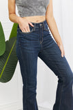 Judy Blue Tiffany Full Size Mid Rise Flare Jeans- ONLINE ONLY- 2-7 DAY SHIPPING