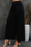 Split Wide Leg Pants- ONLINE ONLY 2-10 DAY SHIPPING