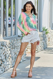 GeeGee Unwind Tie Dye Long Sleeve Top - ONLINE ONLY 2-10 DAY SHIPPING