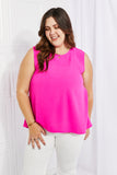 Jodifl Sweet Rays Full Size Flared Tank- ONLINE ONLY 2-10 DAY SHIPPING