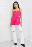 Heimish Full Size Spaghetti Strap Smocked Babydoll Top- ONLINE ONLY 2-10 DAY SHIPPING