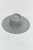 Fame In Her Mood Fedora Hat- ONLINE ONLY- 2-7 DAY SHIPPING