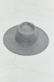 Fame In Her Mood Fedora Hat- ONLINE ONLY- 2-7 DAY SHIPPING